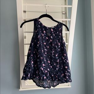 Floral Abercrombie tank